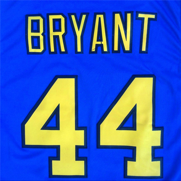 Maillot Basket Crenshaw Bryant 44 Bleu